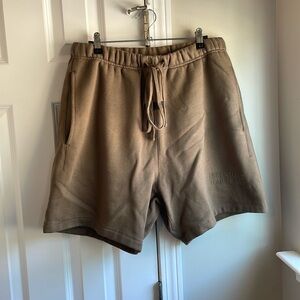 Essentials Shorts Wood Brown Essentials Size Medium